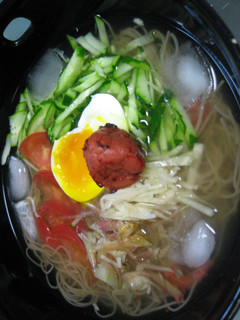 梅冷麺-レシピのメイン写真