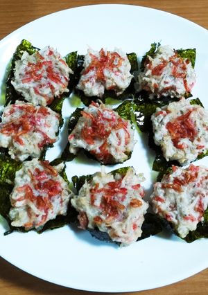海苔としらすと小エビのかき揚げ-レシピのメイン写真