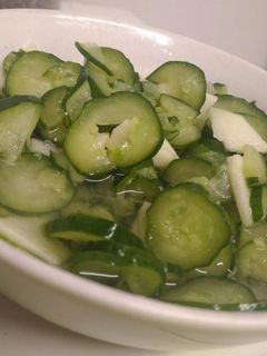 きゅうりとりんごの酢の物-レシピのメイン写真
