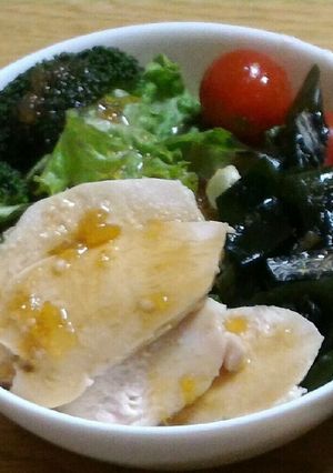 ゆず茶ドレッシング-レシピのメイン写真