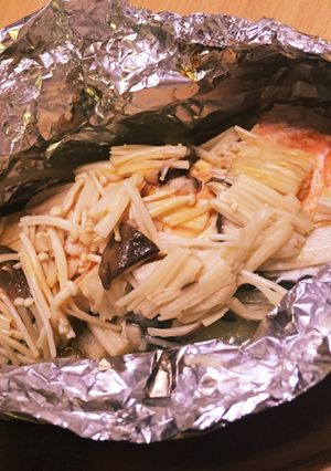 話題入り感謝♡超簡単絶品鮭のホイル焼き-レシピのメイン写真