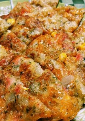 やわらかもちもち～♪お豆腐のチヂミ♪-レシピのメイン写真