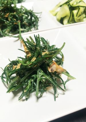 栄養満点！おかひじきのおかかマヨ和え-レシピのメイン写真