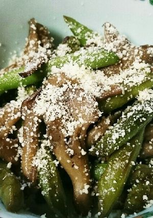 いんげんと舞茸のバター炒め☆-レシピのメイン写真