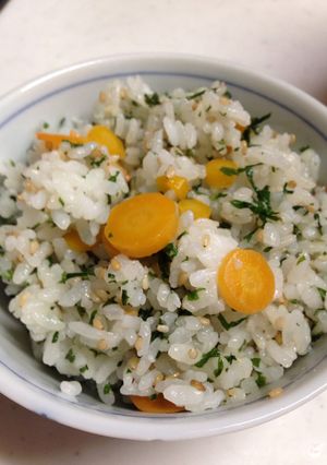 にんじん葉ごはん-レシピのメイン写真