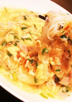 パリッと焼きそうめんの中華あんかけ-レシピのメイン写真