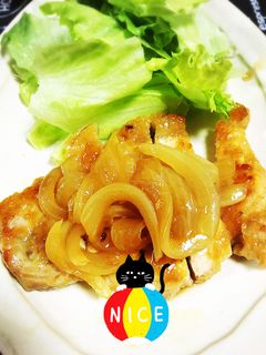 ポークソテー玉ねぎソース-レシピのメイン写真