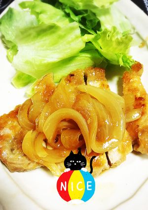 ポークソテー玉ねぎソース-レシピのメイン写真