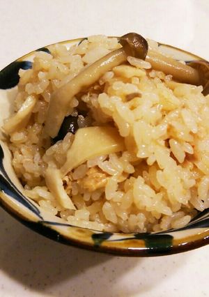 ツナ缶まるごと！楽チン炊き込みご飯☆-レシピのメイン写真
