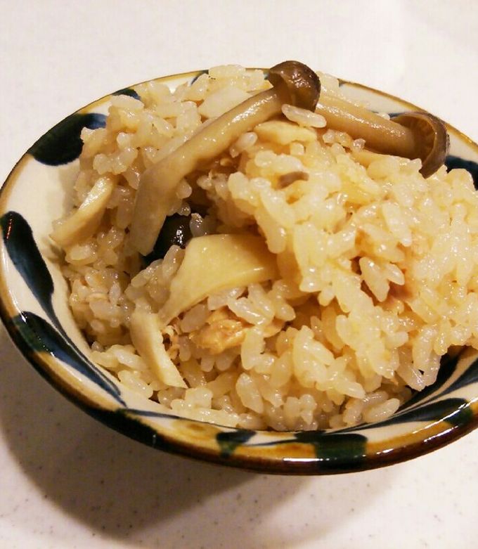 ツナ缶まるごと！楽チン炊き込みご飯☆-レシピのメイン写真