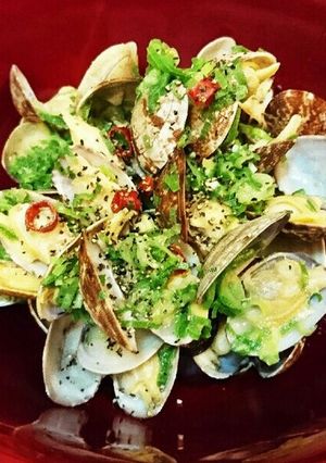 アサリの〆まで美味しい簡単ガーリック蒸し-レシピのメイン写真