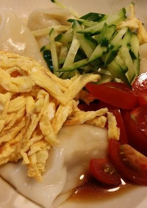 夏にピッタリ☆冷やし中華餃子-レシピのメイン写真