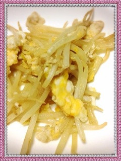 もやしと卵-レシピのメイン写真