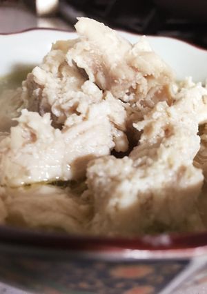 【材料これだけ】超簡単にんにく風味の胸肉-レシピのメイン写真