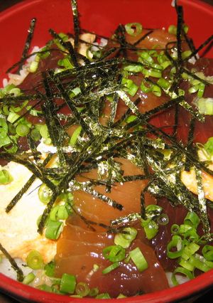 ご飯が進む！！激うままぐろの漬け丼♣-レシピのメイン写真