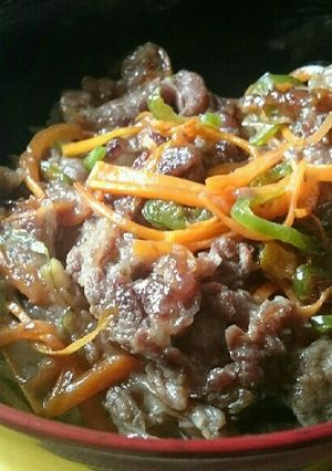 牛肉の生姜丼-レシピのメイン写真