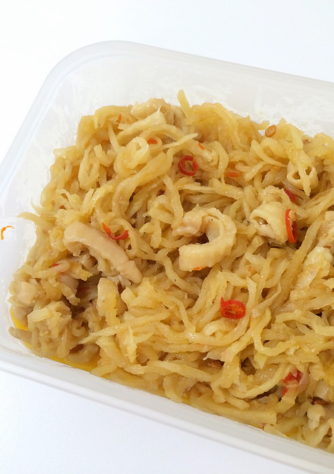 鶏皮と切り干し大根のピリ辛煮-レシピのメイン写真