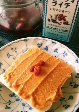 ソルティライチときな粉の豆腐デザート-レシピのメイン写真