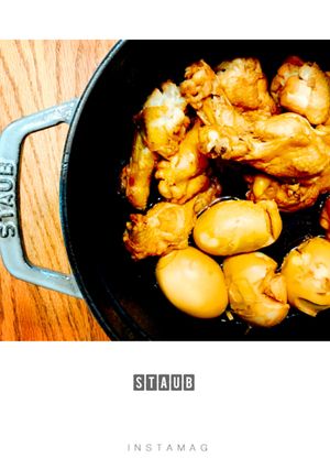 STAUB: 手羽元とたまごの親子煮-レシピのメイン写真