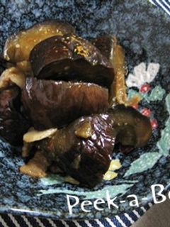 ナスと豚バラの炒め煮-レシピのメイン写真