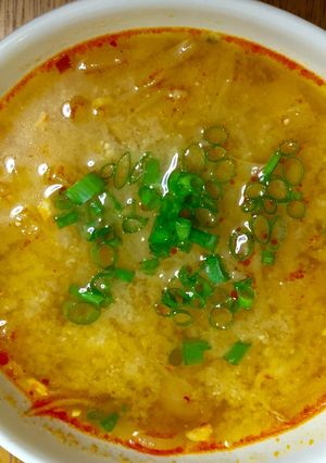 簡単！もやし味噌汁‥まるで味噌ラーメン！-レシピのメイン写真