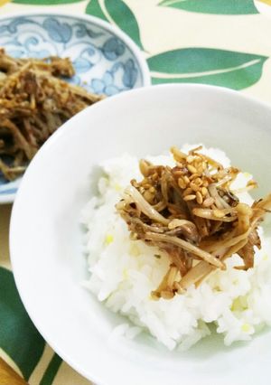 ご飯のお供 *旨味たっぷり えのき炒め*-レシピのメイン写真