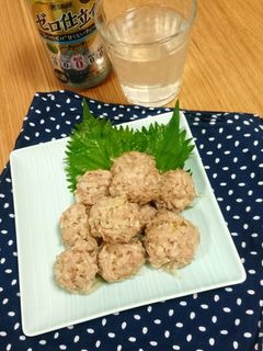 【春雨入り】ヘルシー蒸し肉団子-レシピのメイン写真