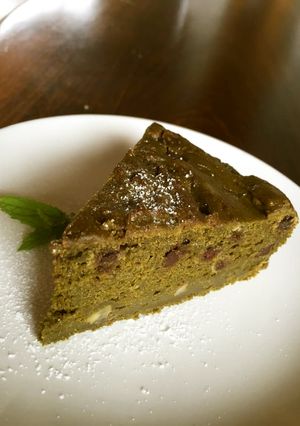 ☆卵乳なし☆濃厚抹茶の豆腐ガトーショコラ-レシピのメイン写真