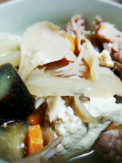 *簡単!具だくさん肉豆腐(量調整可能)*-レシピのメイン写真