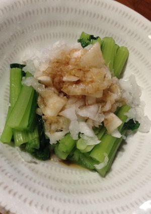 ☆小松菜の大根おろしポン酢-レシピのメイン写真