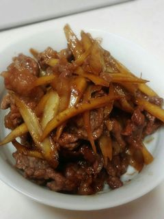 牛肉とごぼうのしぐれ煮-レシピのメイン写真