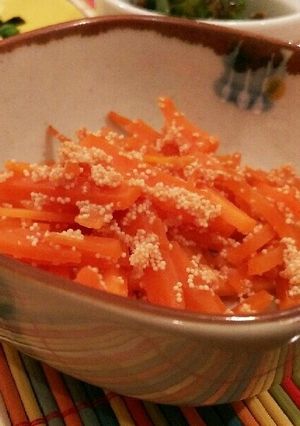 ニンジンのたらこ炒め-レシピのメイン写真