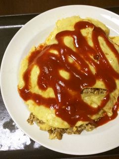トマト納豆オムレツ 外かりっ、中ふわっ-レシピのメイン写真