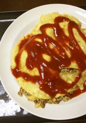 トマト納豆オムレツ　外かりっ、中ふわっ-レシピのメイン写真