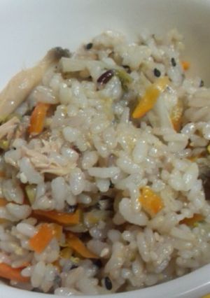 簡単で美味しい♬ツナ缶入り♡炊込みご飯♬-レシピのメイン写真