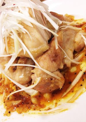 チキンソテーニンニクと醤油のソース-レシピのメイン写真