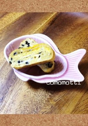 黒ごま卵焼き【しょっぱい】-レシピのメイン写真
