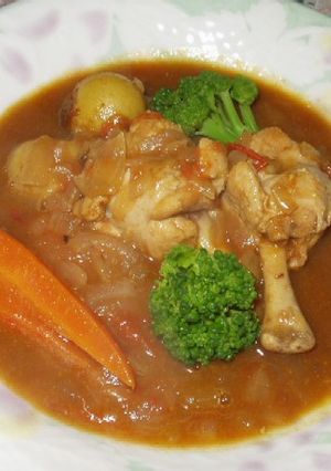 我が家風スープカレー＾＾♪-レシピのメイン写真