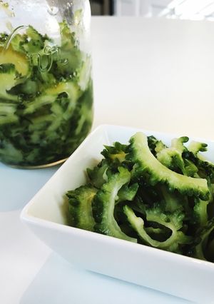 夏バテ解消☆ゴーヤの酢漬け-レシピのメイン写真