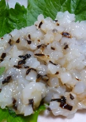 おつまみに～いかのたたき塩こんぶあえ-レシピのメイン写真