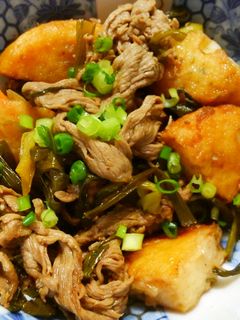 簡単!牛肉とニラとさつま揚げのポン酢炒め-レシピのメイン写真