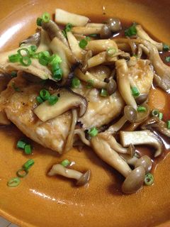 キノコたっぷりメカジキの照り焼き-レシピのメイン写真