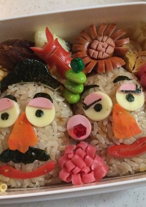 ポテトヘッド キャラ弁-レシピのメイン写真