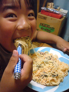 トローリたらこスパゲティ-レシピのメイン写真
