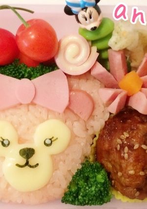 キャラ弁 シェリーメイ ディズニー-レシピのメイン写真