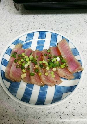 ハーブ香るまぐろの生ハム-レシピのメイン写真