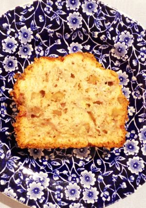 ずっしり クルミのバナナパウンドケーキ-レシピのメイン写真