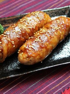 肉巻きスティックおむすび~BBQ味~-レシピのメイン写真