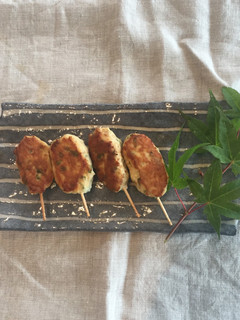 おつまみ★お弁当に★鶏つくね焼き-レシピのメイン写真