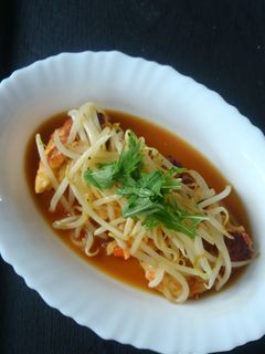もやしソースでいただく!中華風つくね♪-レシピのメイン写真